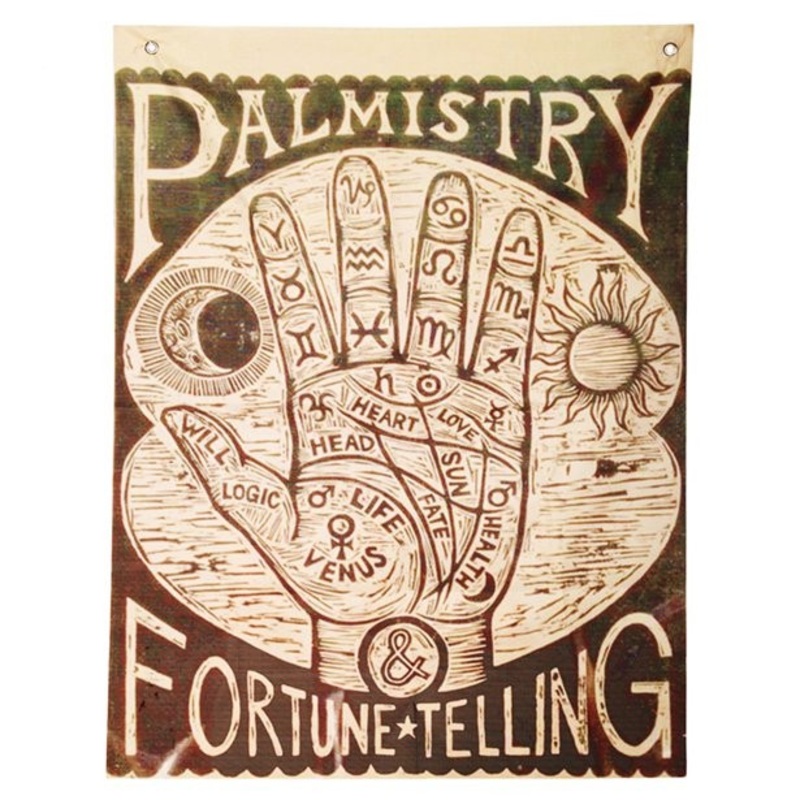 Fortune teller poster 1m x 75cm