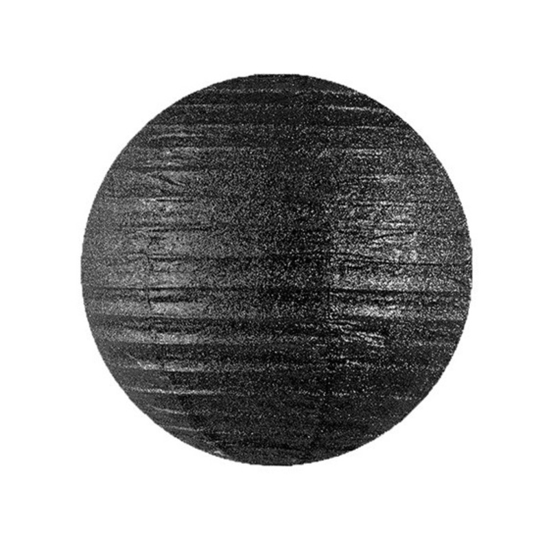 Glitter lantern Lumina black 35cm