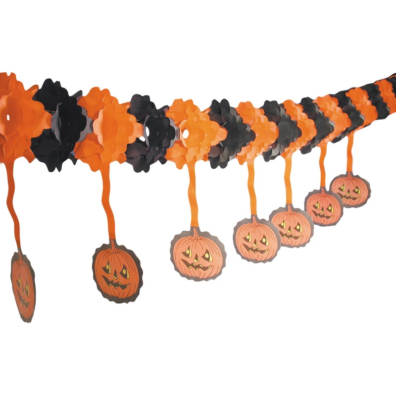Happy Pumpkin Festival Halloween garland 400cm