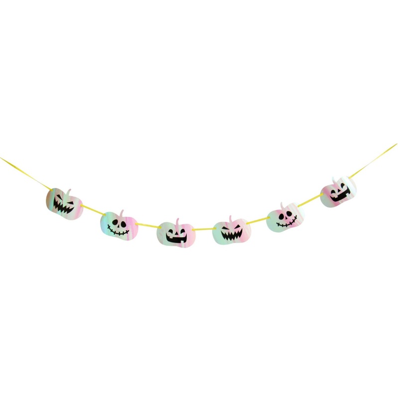 Haunted night pastel garland 3m