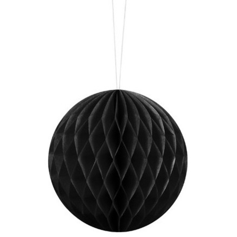 Honeycomb Ball Lumina Black 10cm