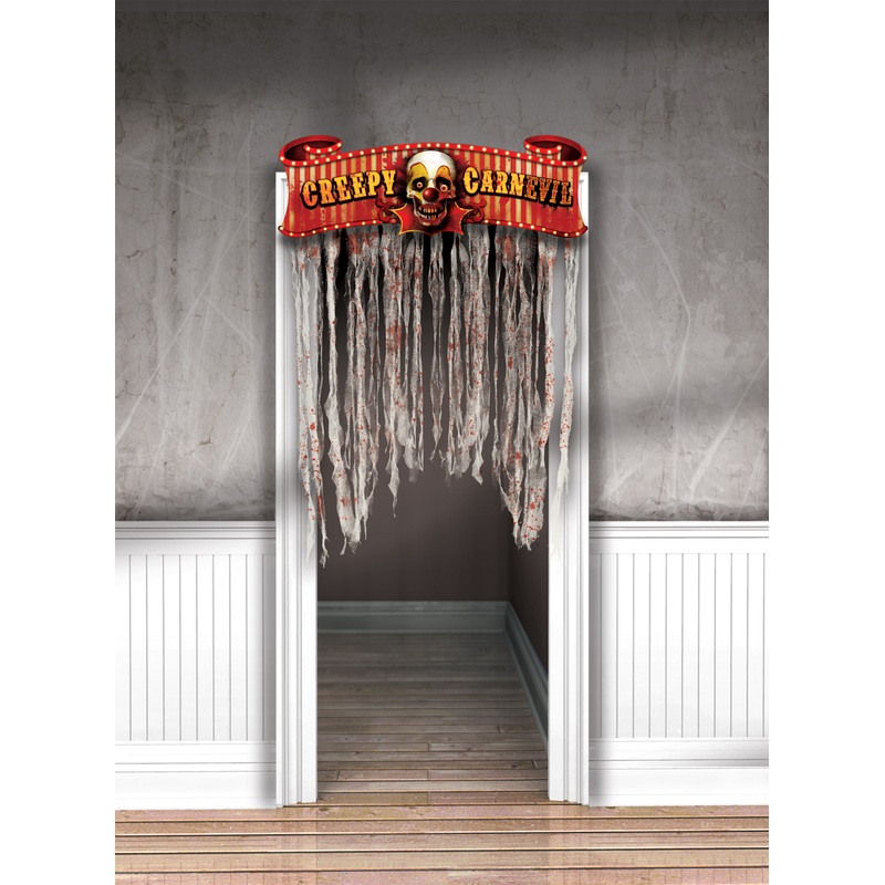 Horror circus door decoration 1.37mx 96cm