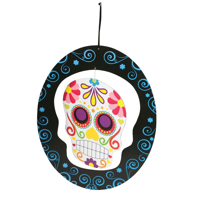 Mobile colorful skull