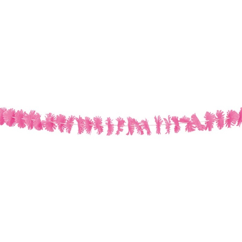 Pink Hawaii flower garland 300cm