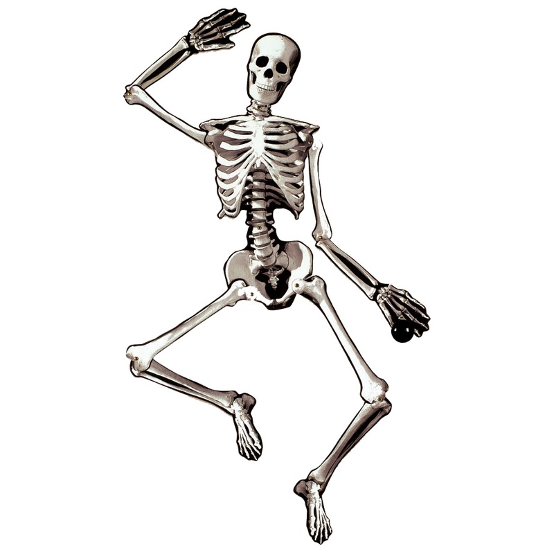Skeleton Jointed Hanging Decoration 1.34m