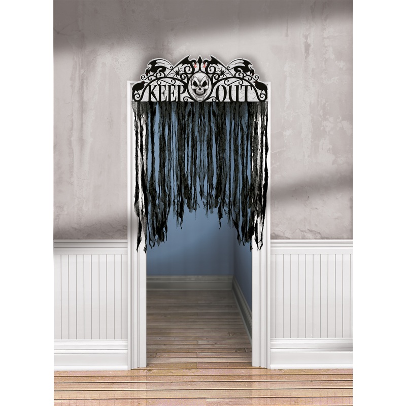 Spooky Halloween door curtain 96.5x137cm