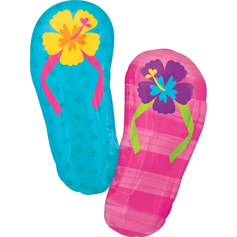 Stay cool sandals balloon 64 x 84cm