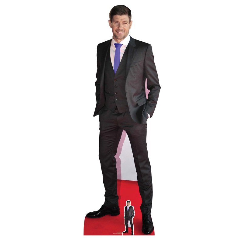 Steven Gerrard cardboard display 62cm x 1.84m