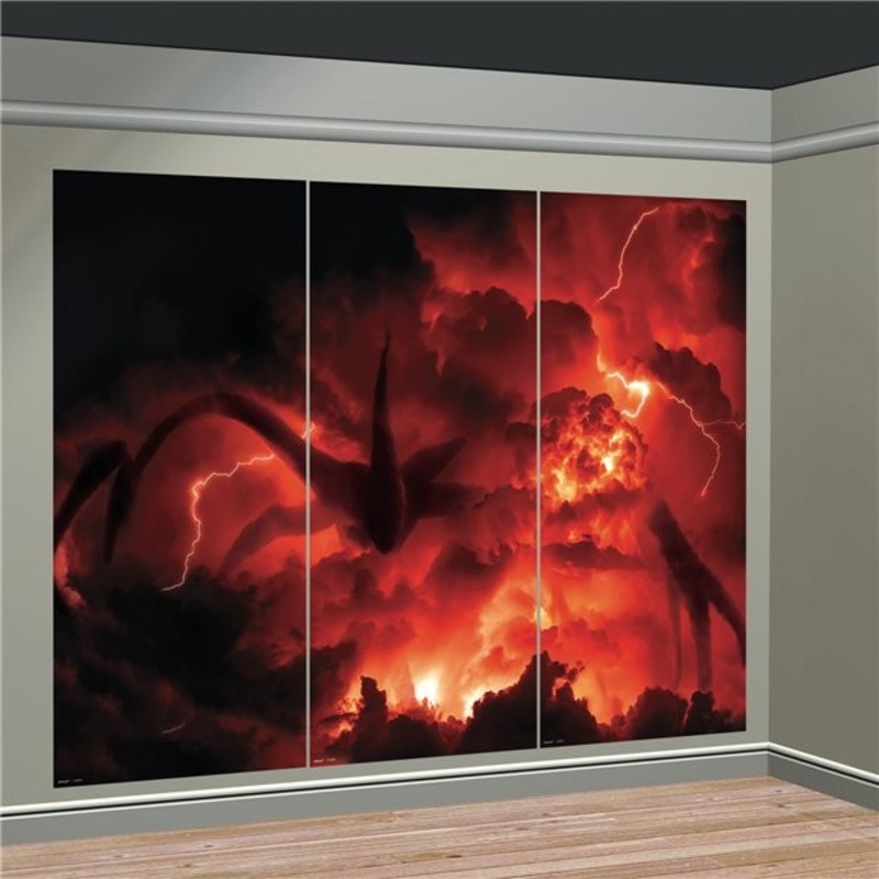 Stranger Things wall backdrop 2.47 x 1.65 m