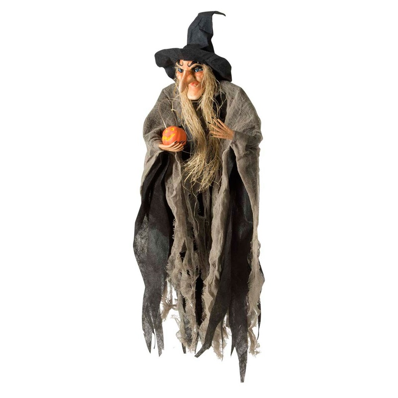 Terrifying Witch Halloween Witch 85cm