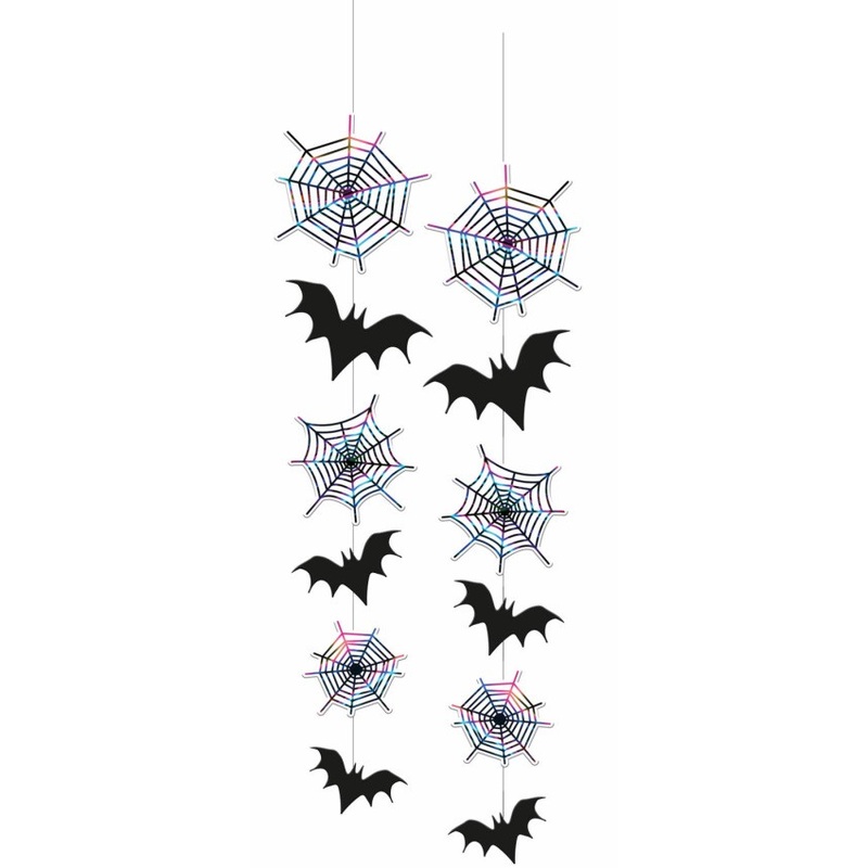 2 Trick or Treat hanging decoration 70cm