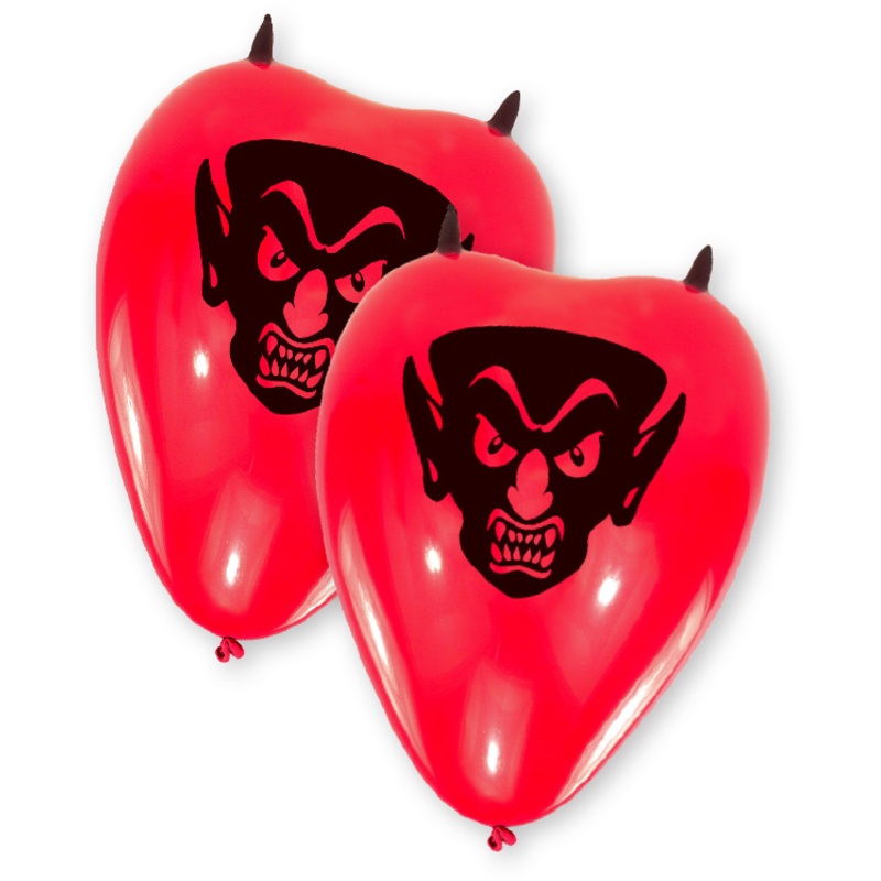5 figure balloons Evil Devil