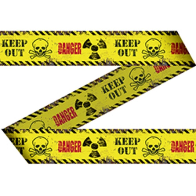 Barrier tape Keep out 15m