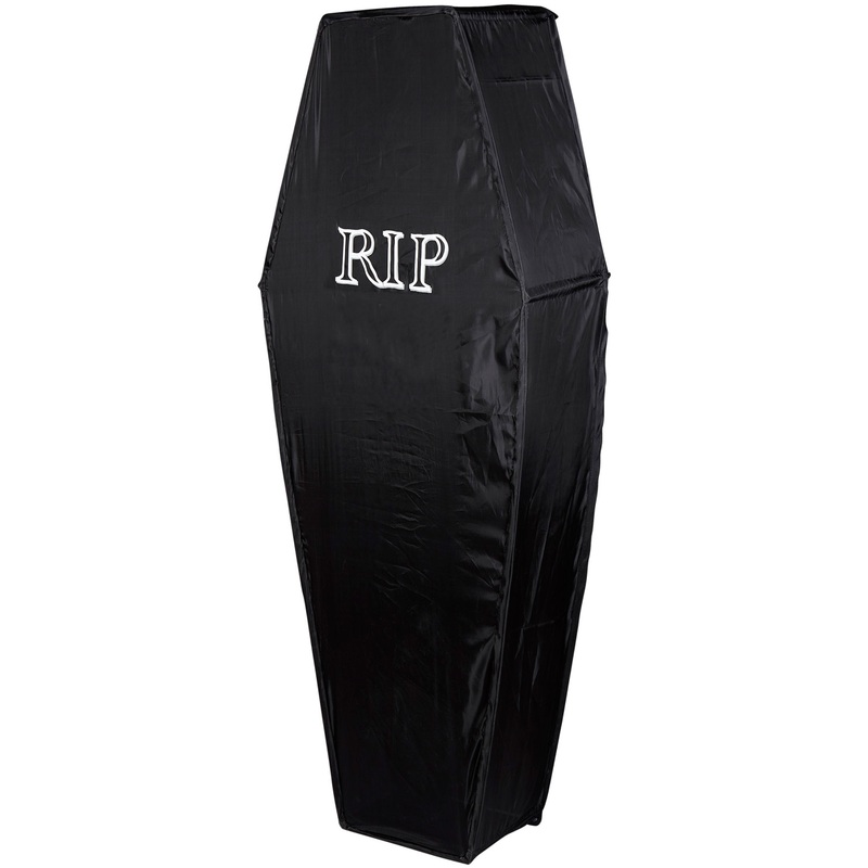 Foldable decorative coffin