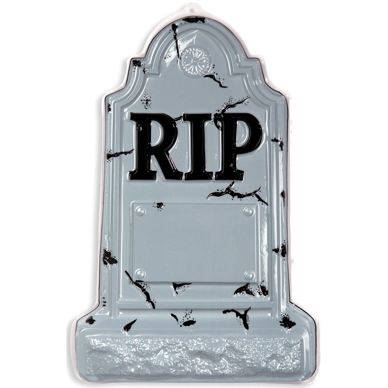Gravestone Mourning RIP 3D 36x56cm