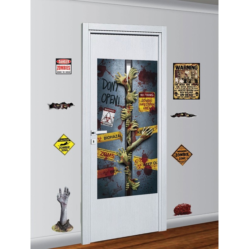 Halloween horror murals decoration 8 parts