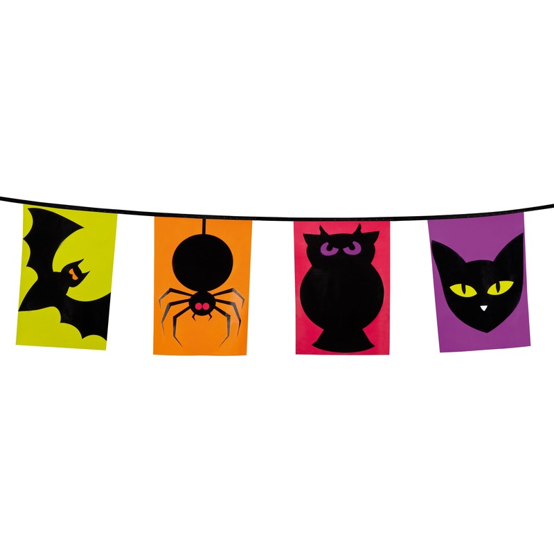 Halloween monster parade pennant chain