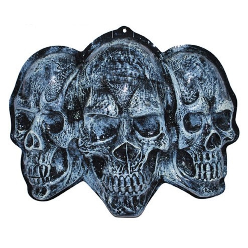 Horror skull mural 55 x 45cm