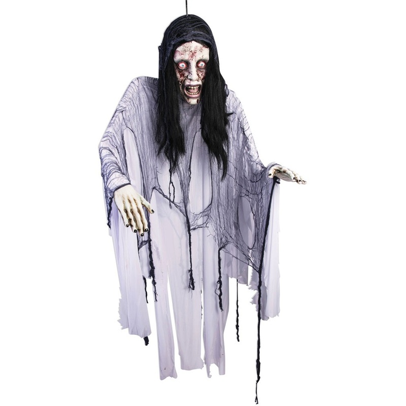 Horror zombie woman Halloween decoration 150cm