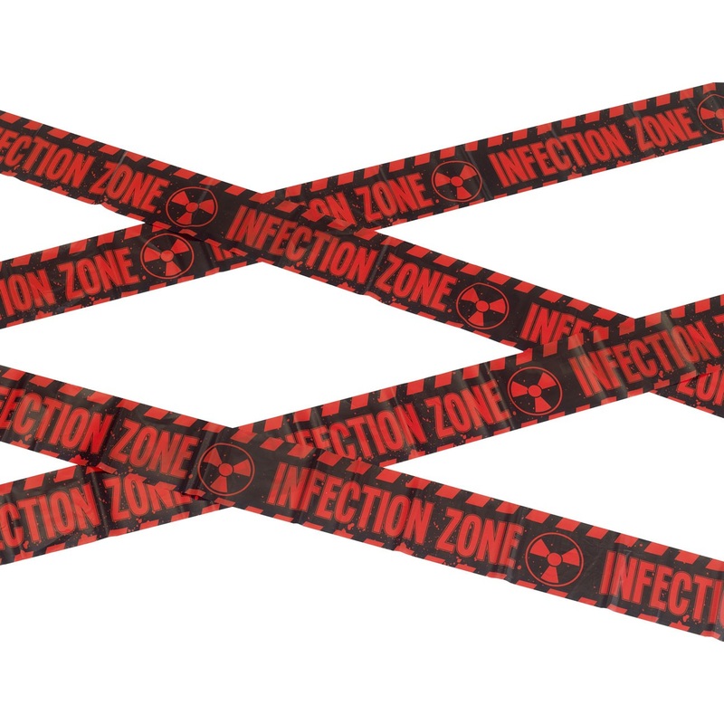 Infection Zone Barrier Tape 600cm