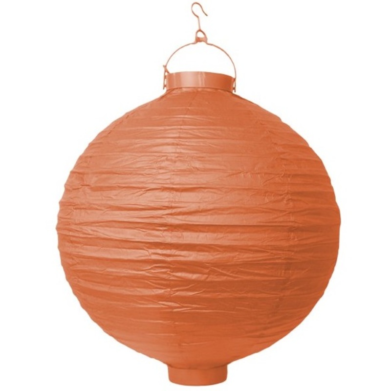 LED lampion Summer Nights orange 30cm
