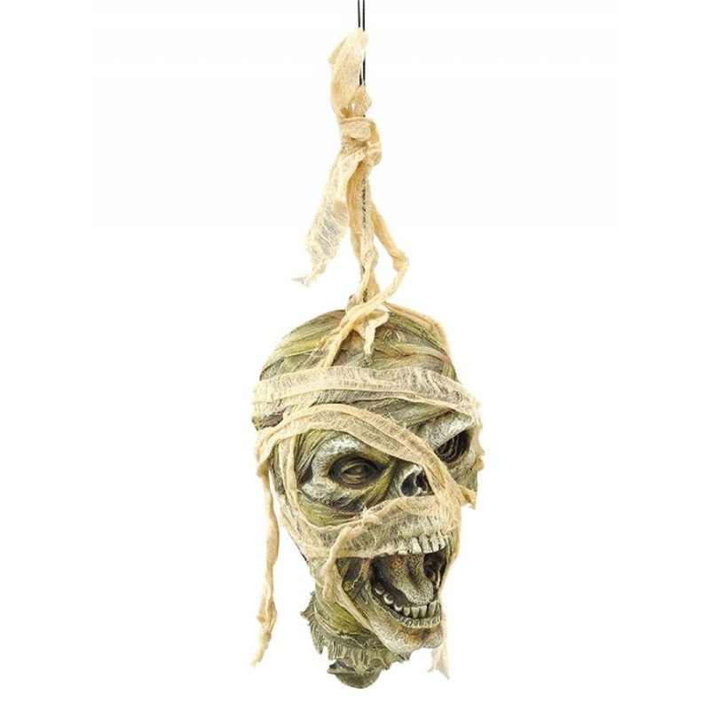 Mummies shrunken head hanger