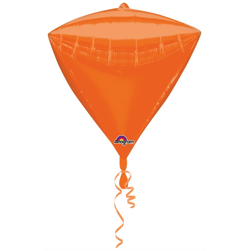 Orange diamond balloon