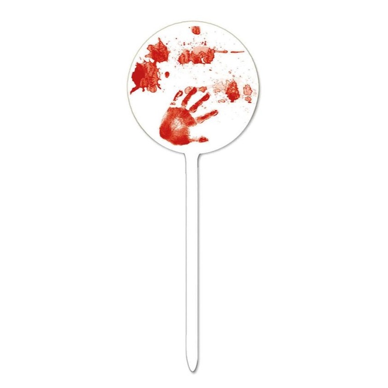 12 Horror Theme Cheese Picks 7.5cm