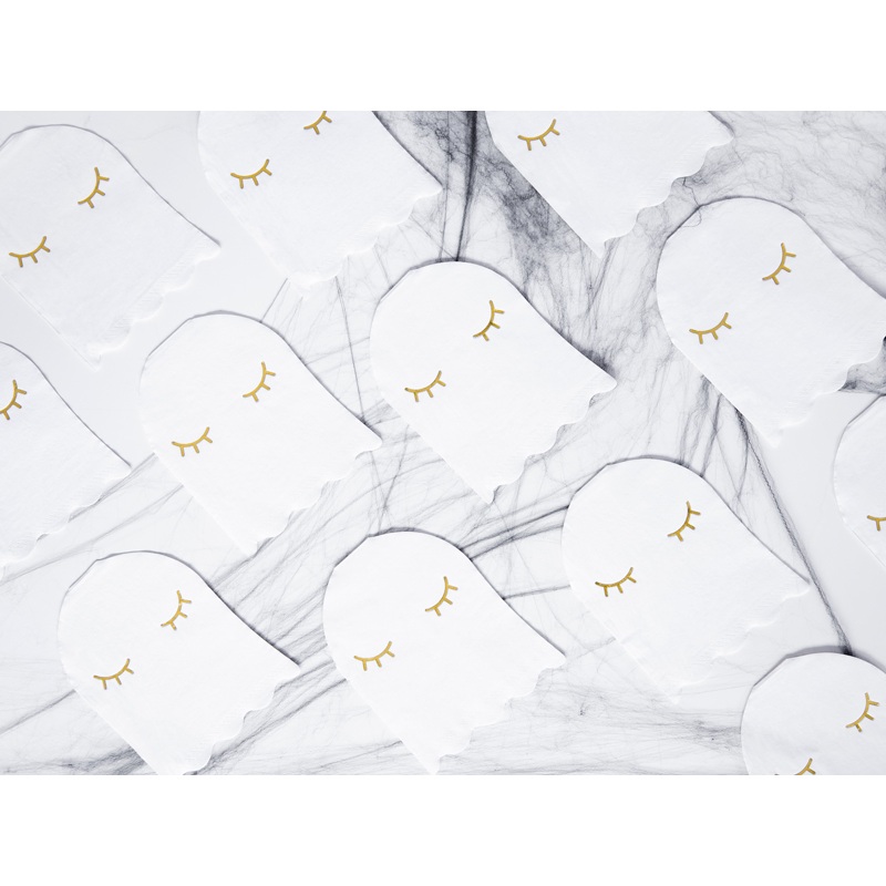 20 Boo Town Ghost Napkins 11cm x 14cm