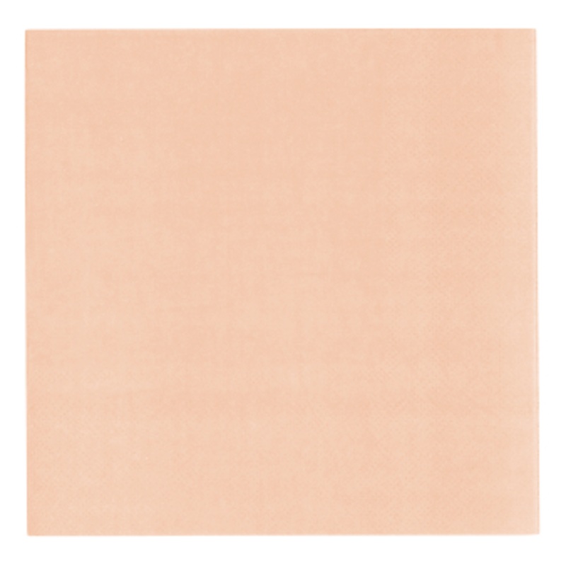 20 napkins eco-elegance apricot 33cm