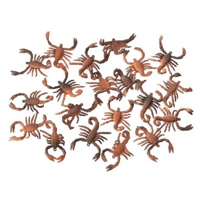 20 rubber scorpions for Halloween