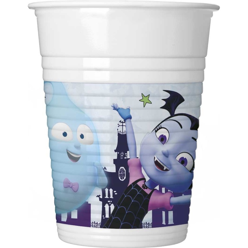 8 Vampirina party night cups 200ml