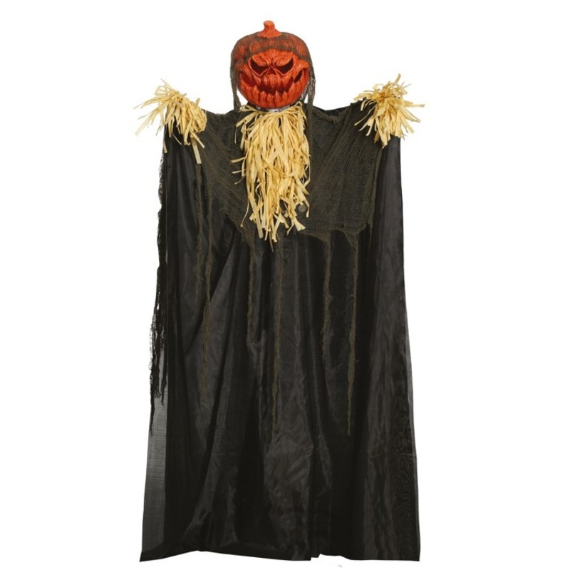 Animated pumpkin scarecrow 1.7m