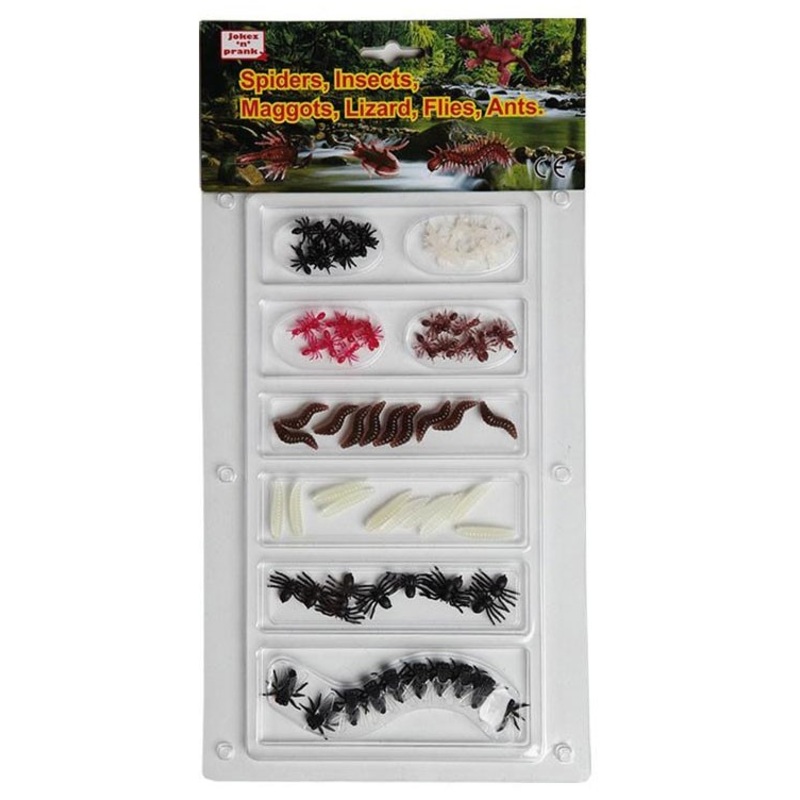 Colorful insect mix Vermin 80 pieces