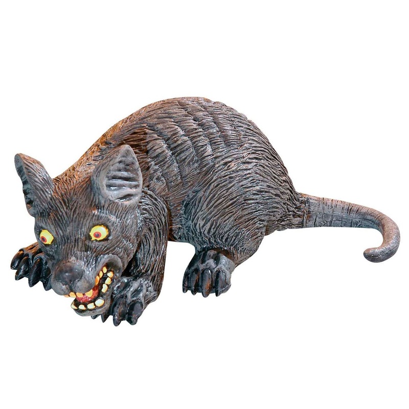 Horror rat Halloween decoration 32cm