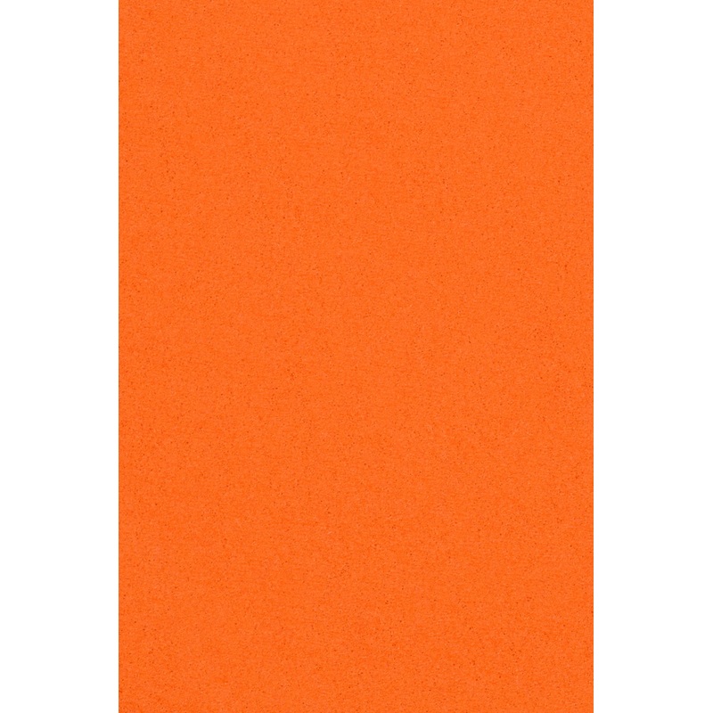 Plain colored paper tablecloth orange 137x274cm