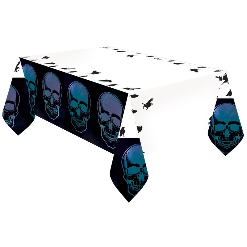 Shimmer Skull tablecloth 1,8m
