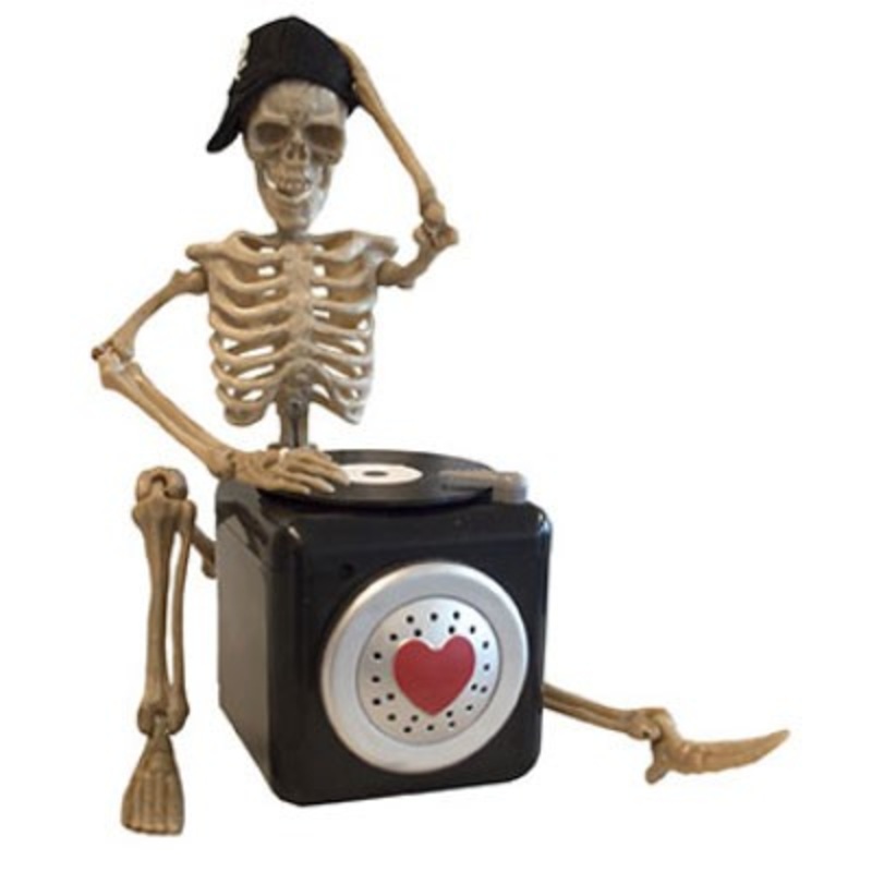 Skeleton DJ recorder