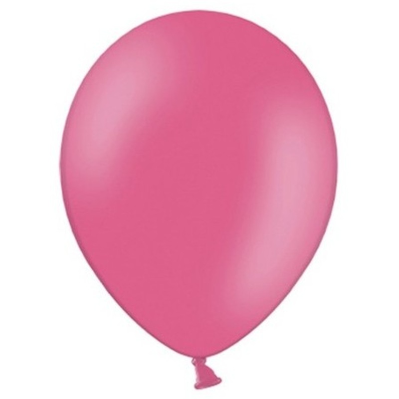 100 Celebration balloons pink 25cm