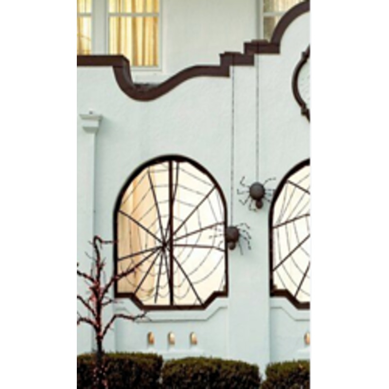 3 Outdoor Spider Decorations