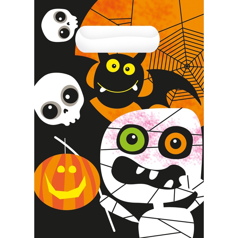 8 Halloween Gift Bags Mummy