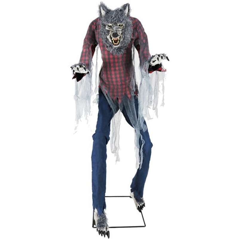 Animated horror werewolf Lupus 2.13m