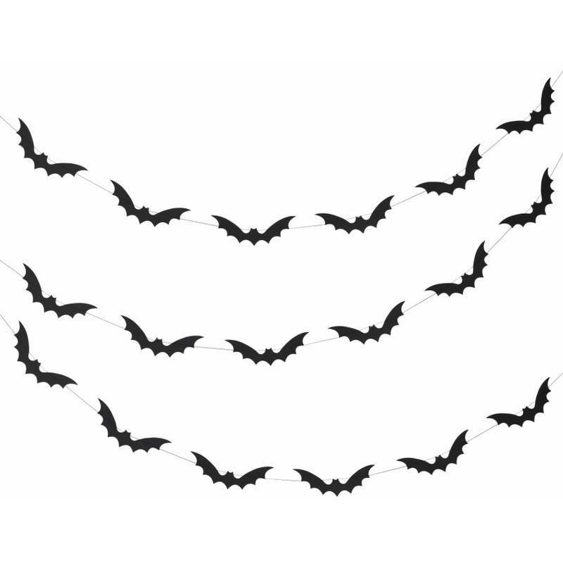 Bunting-5m Black Bat Paper