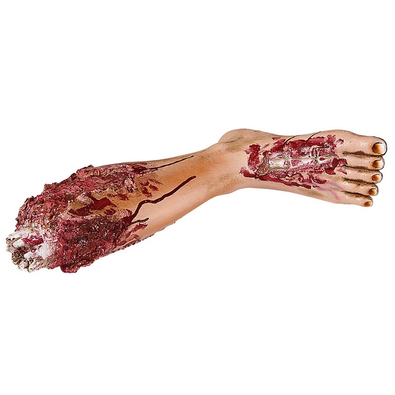 Chopped off meaty leg