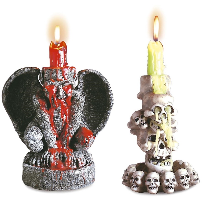 Horror cabinet candle holder