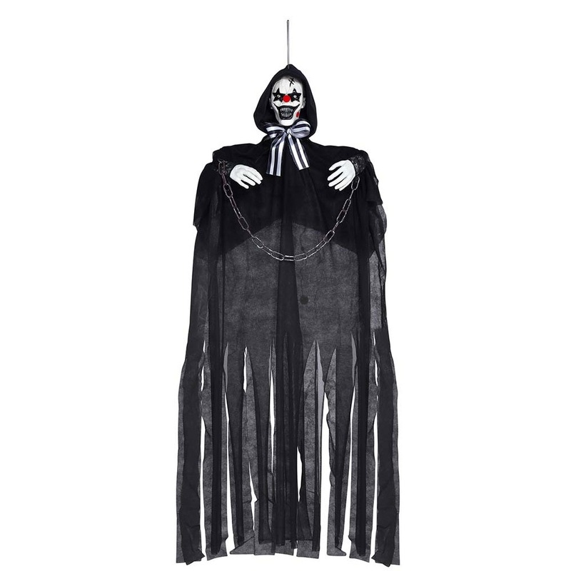 Horror clown animated 130cm