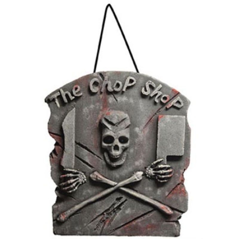 Luminous gravestone sign 53x44cm