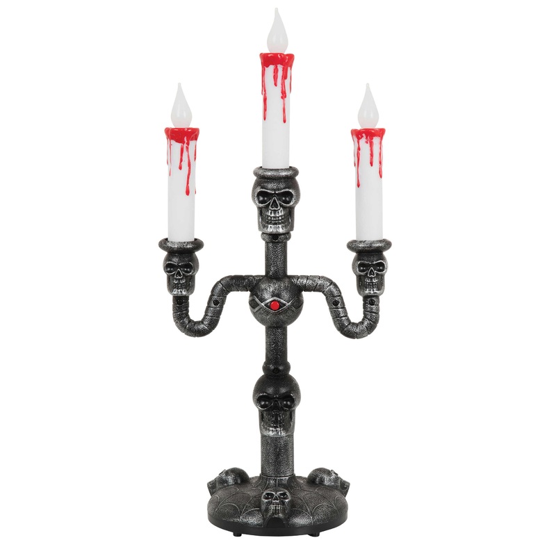 Luminous horror decoration candlestick