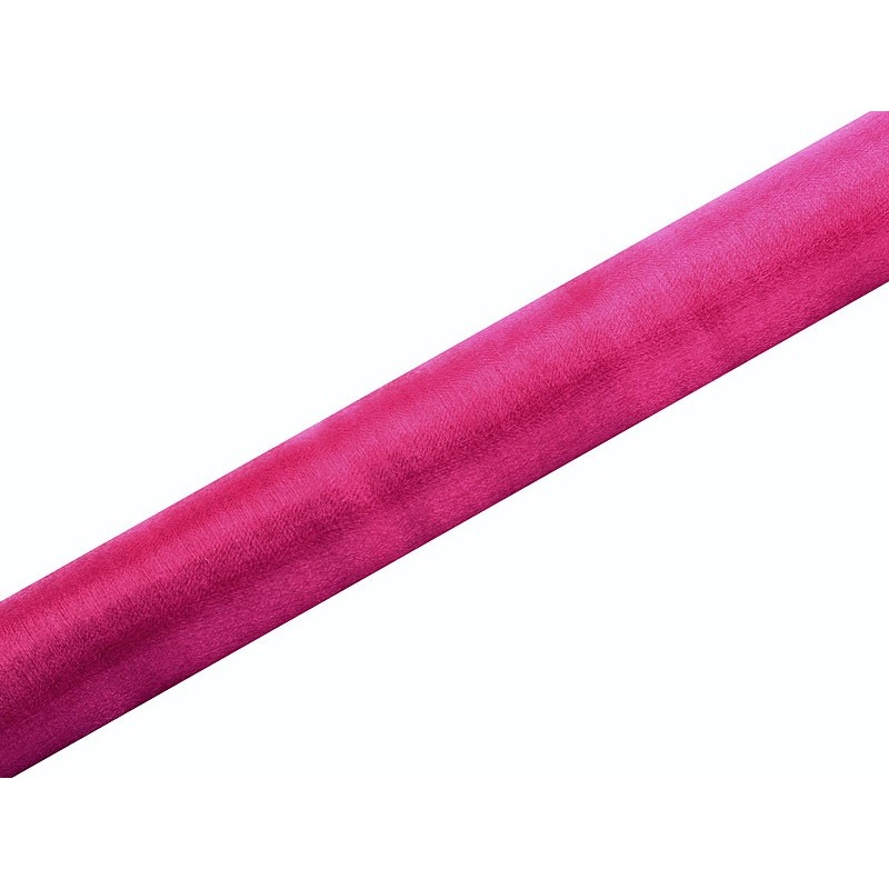 Organza fabric Elisa fuchsia 9m x 36cm