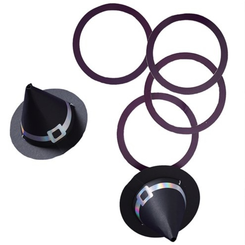 Witch hat ring throw game